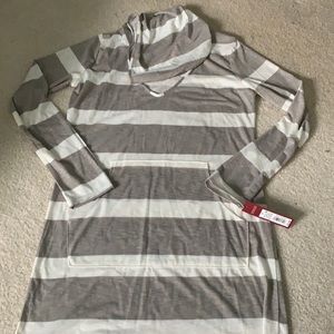 Stripped Beach Coverup